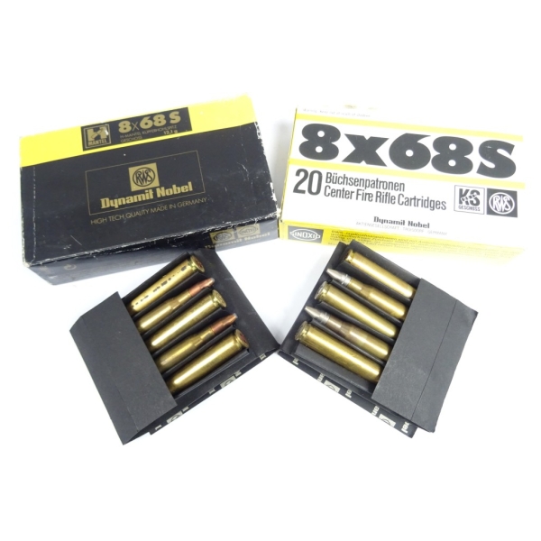 Amunicja kal. 8x68S RWS - 50szt.